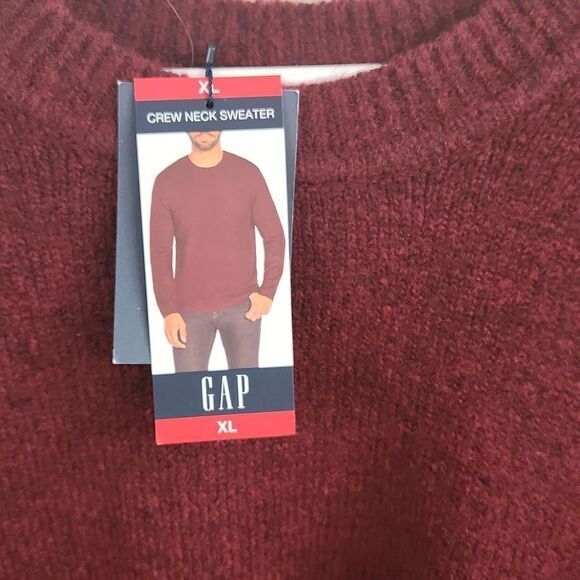 Gap Mens Long-Sleeve Crew Neck Sweater XL NWT - Picture 3 of 3